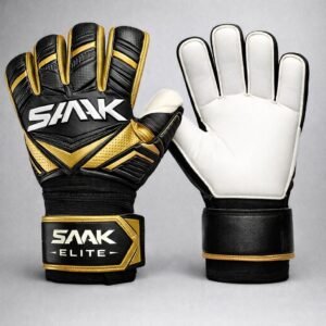 Guantes de portero SAAK Elite – Máximo agarre profesional - Dorado